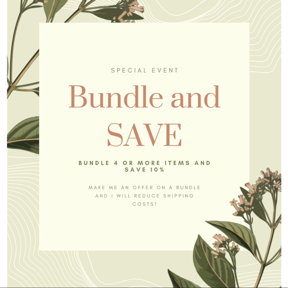 BUNDLE AND SAVE!
